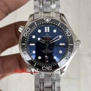 Omega Seamaster Diver 300M Siyah Kadran 42mm Replika Saat