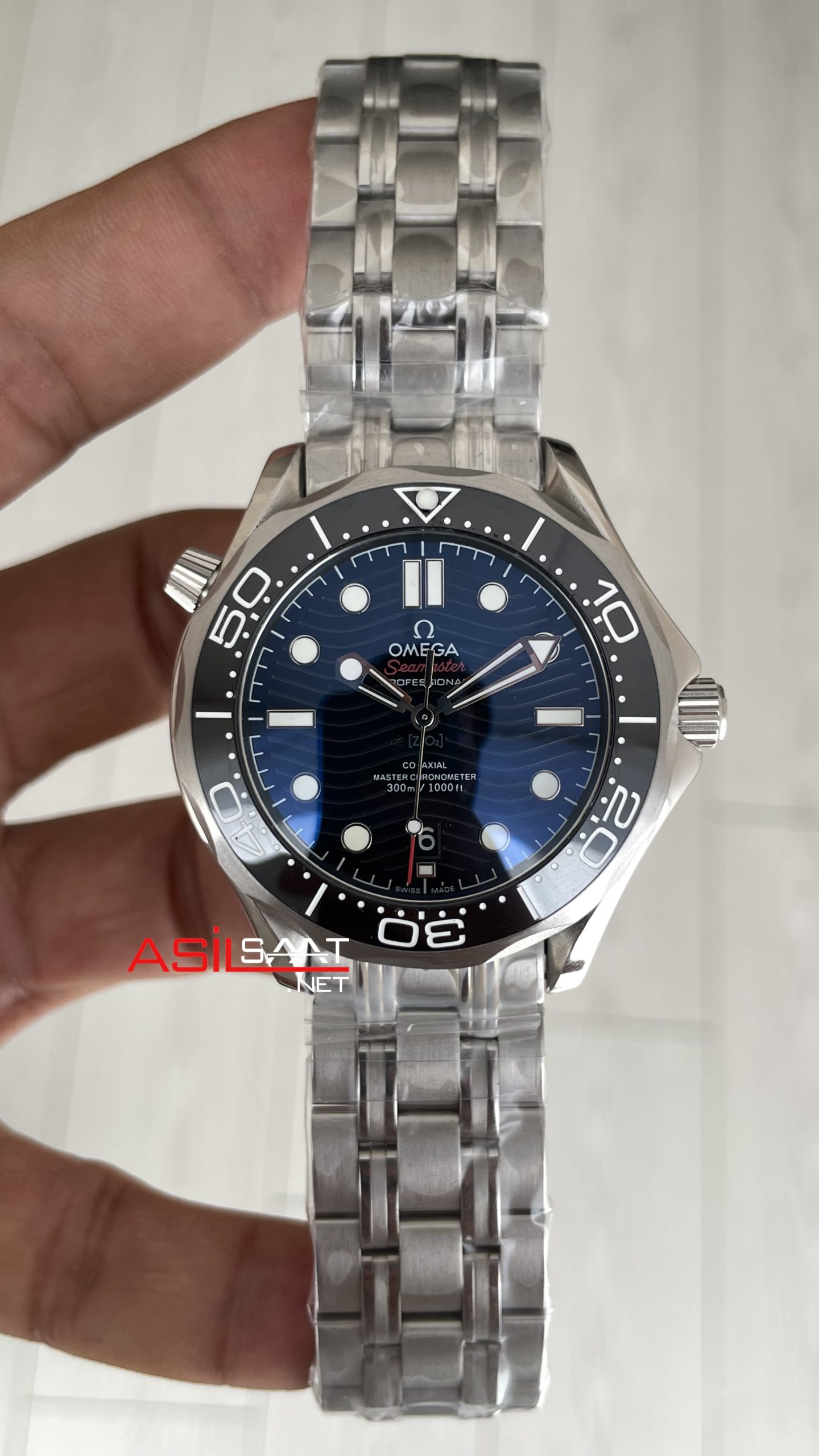 Omega Seamaster Diver 300M Siyah Kadran 42mm Replika Saat Omega Seamaster Diver 300M Siyah Kadran 42mm Replika Saat