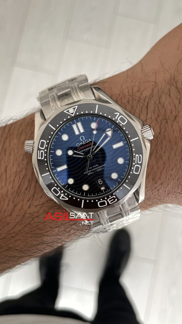 Omega Seamaster Diver 300M Siyah Kadran 42mm Replika Saat Omega Seamaster Diver 300M Siyah Kadran 42mm Replika Saat