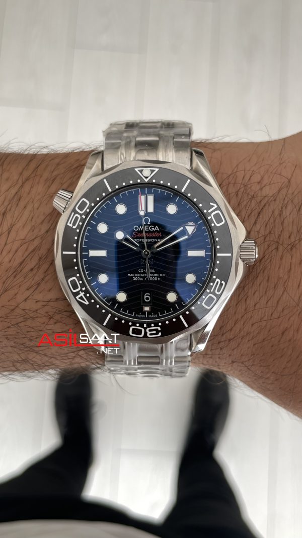 Omega Seamaster Diver 300M Siyah Kadran 42mm Replika Saat Omega Seamaster Diver 300M Siyah Kadran 42mm Replika Saat