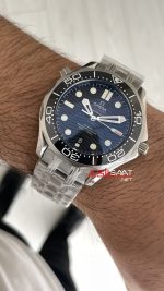 Omega Seamaster Diver 300M Siyah Kadran 42mm Replika Saat