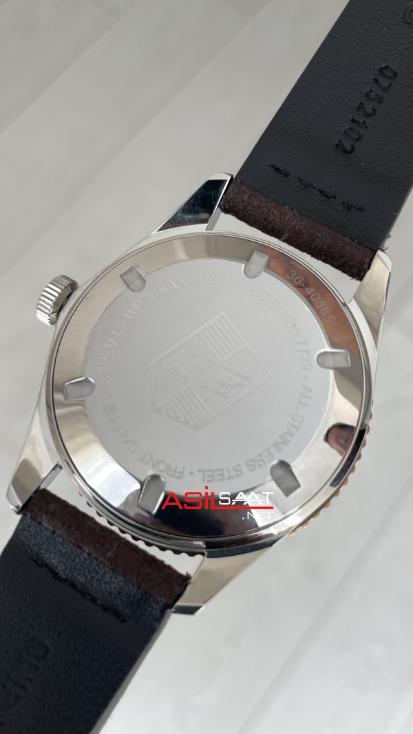 Oris Divers Sixty-Five Siyah Kadran 42mm Bronze Bezel Kahverengi Super Clone Swiss ETA Saat Oris Divers Sixty-Five Siyah Kadran 42mm Bronze Bezel Kahverengi Super Clone Swiss ETA Saat
