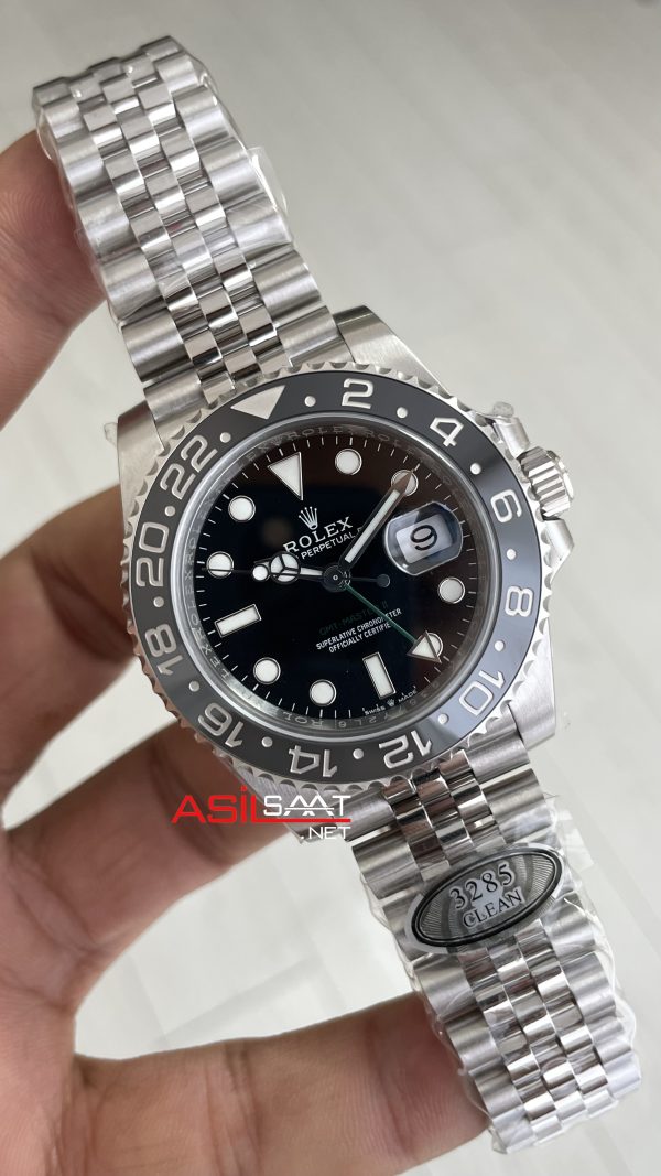 Rolex Bruce Wayne Gmt Master II 126710BLRO Jubilee 40mm DD3285 V3 Super Clone Swiss ETA Saat Clean Factory Rolex Bruce Wayne Gmt Master II 126710BLRO Jubilee 40mm DD3285 V3 Super Clone Swiss ETA Saat Clean Factory