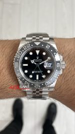 Rolex Bruce Wayne Gmt Master II 126710BLRO Jubilee 40mm DD3285 V3 Super Clone Swiss ETA Saat Clean Factory