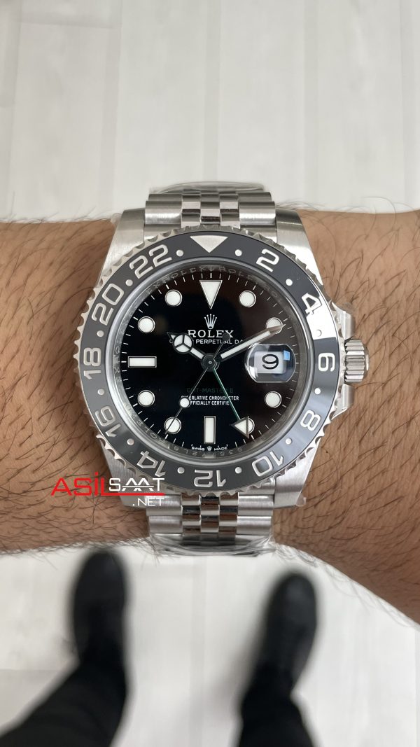 Rolex Bruce Wayne Gmt Master II 126710BLRO Jubilee 40mm DD3285 V3 Super Clone Swiss ETA Saat Clean Factory Rolex Bruce Wayne Gmt Master II 126710BLRO Jubilee 40mm DD3285 V3 Super Clone Swiss ETA Saat Clean Factory