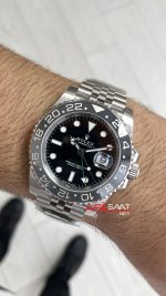 Rolex Bruce Wayne Gmt Master II 126710BLRO Jubilee 40mm DD3285 V3 Super Clone Swiss ETA Saat Clean Factory