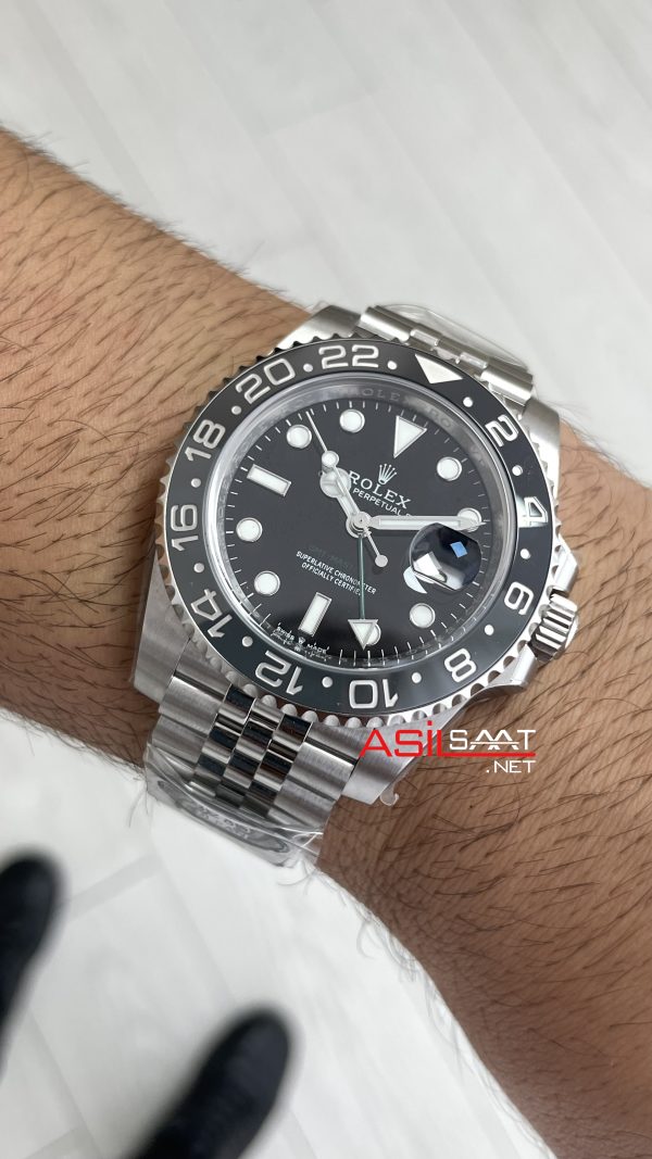 Rolex Bruce Wayne Gmt Master II 126710BLRO Jubilee 40mm DD3285 V3 Super Clone Swiss ETA Saat Clean Factory Rolex Bruce Wayne Gmt Master II 126710BLRO Jubilee 40mm DD3285 V3 Super Clone Swiss ETA Saat Clean Factory