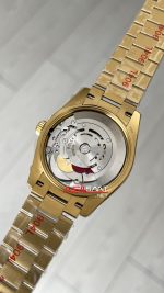 Rolex Datejust Champagne Diamond Dial 279178 President 31mm Lady Pırlantalı Şampanya Kadran Gold Swiss ETA Saat GS Factory