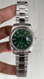 Rolex Datejust Yeşil 126334 Oyster Mint Green 41mm Replika Saat