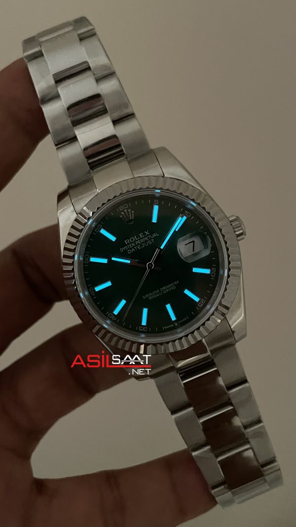 Rolex Datejust Yeşil 126334 Oyster Mint Green 41mm Replika Saat Rolex Datejust Yeşil 126334 Oyster Mint Green 41mm Replika Saat