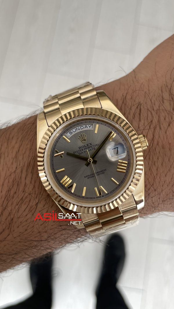 Rolex Day Date 228238 Gold 40mm Replika Saat Rolex Day Date 228238 Gold 40mm Replika Saat