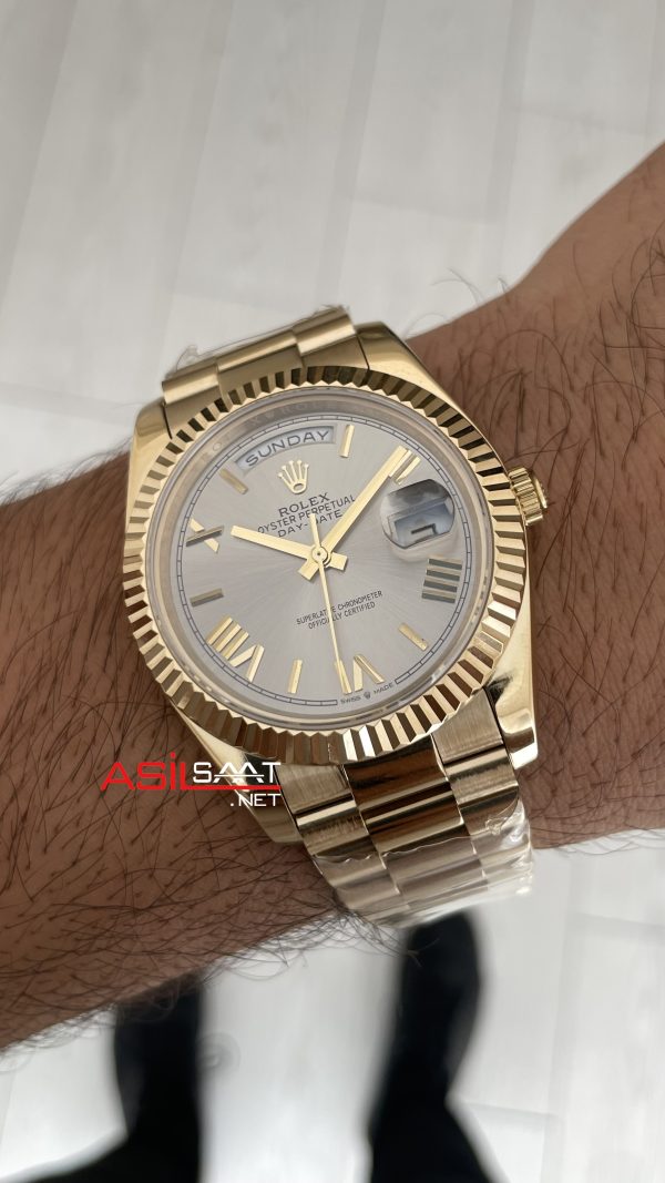 Rolex Day Date 228238 Gold 40mm Replika Saat Rolex Day Date 228238 Gold 40mm Replika Saat
