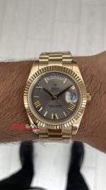 Rolex Day Date 228238 Gold 40mm Replika Saat