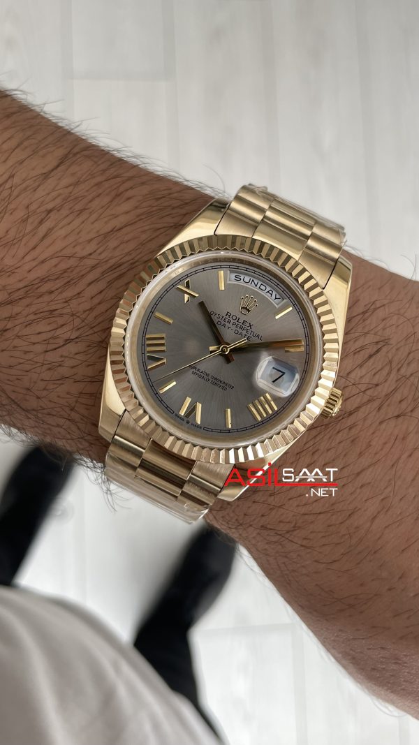 Rolex Day Date 228238 Gold 40mm Replika Saat Rolex Day Date 228238 Gold 40mm Replika Saat