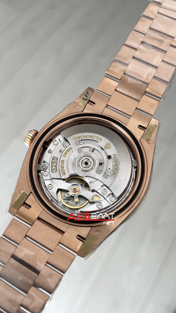Rolex Day Date Slate Ombre 228235 Romen Dial 40mm President DD3255 Rosegold AR Factory V1 Super Clone Swiss ETA Saat Rolex Day Date Slate Ombre 228235 Romen Dial 40mm President DD3255 Rosegold AR Factory V1 Super Clone Swiss ETA Saat