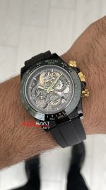 Rolex Daytona Skeleton Carbon Fiber Blaken DiW Oysterflex 40mm Swiss Eta Saat