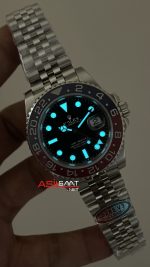 Rolex Pepsi Gmt Master II 126710BLRO Jubilee 40mm DD3285 V3 Super Clone Swiss ETA Saat Clean Factory