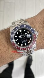 Rolex Pepsi Gmt Master II 126710BLRO Jubilee 40mm DD3285 V3 Super Clone Swiss ETA Saat Clean Factory