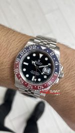 Rolex Pepsi Gmt Master II 126710BLRO Jubilee 40mm DD3285 V3 Super Clone Swiss ETA Saat Clean Factory
