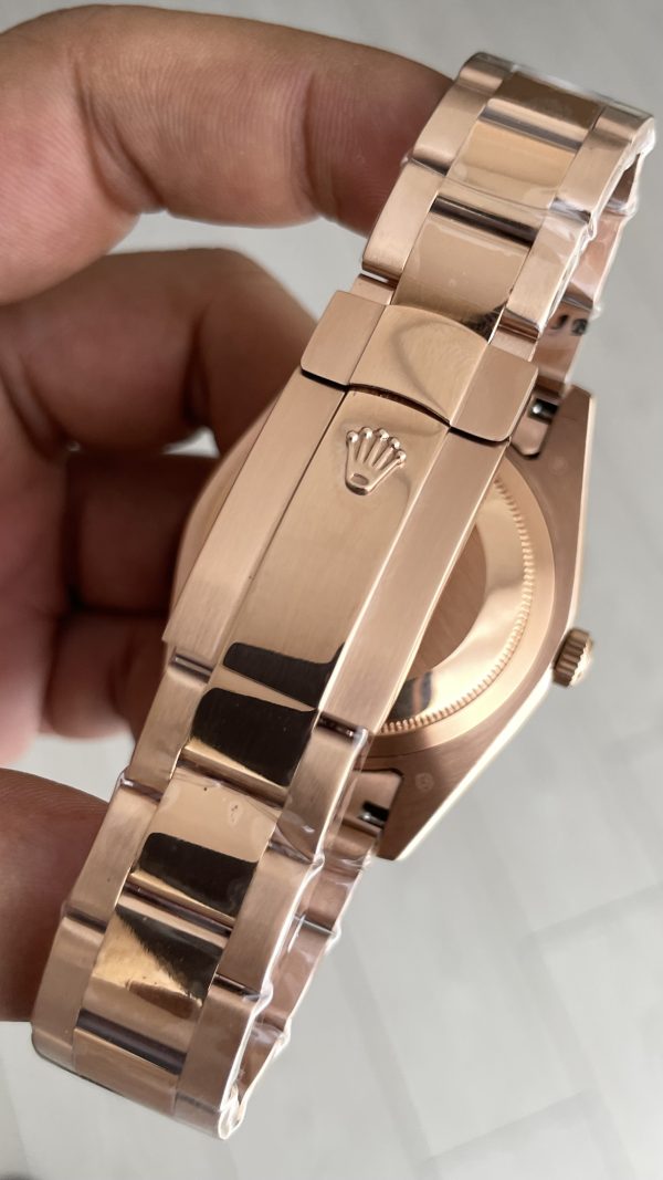 Rolex Sky Dweller Chocolate 326935 Oyster Rosegold 42mm Replika Saat
