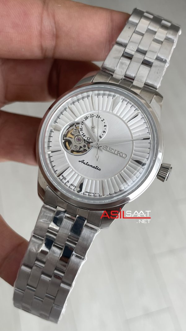 Seiko Presage Beyaz Open Heart 40mm 4R39 Seiko Presage Beyaz Open Heart 40mm 4R39