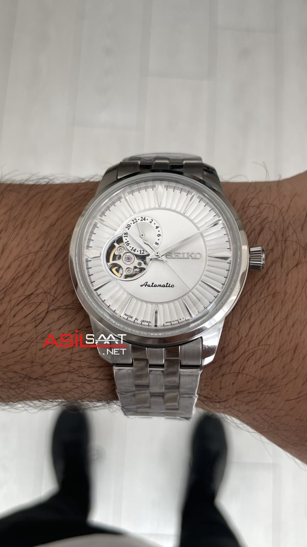 Seiko Presage Beyaz Open Heart 40mm 4R39 Seiko Presage Beyaz Open Heart 40mm 4R39