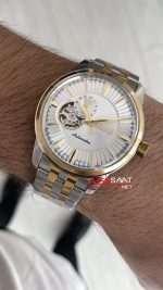 Seiko Presage Beyaz Open Heart 40mm 4R39 Two Tone Gold