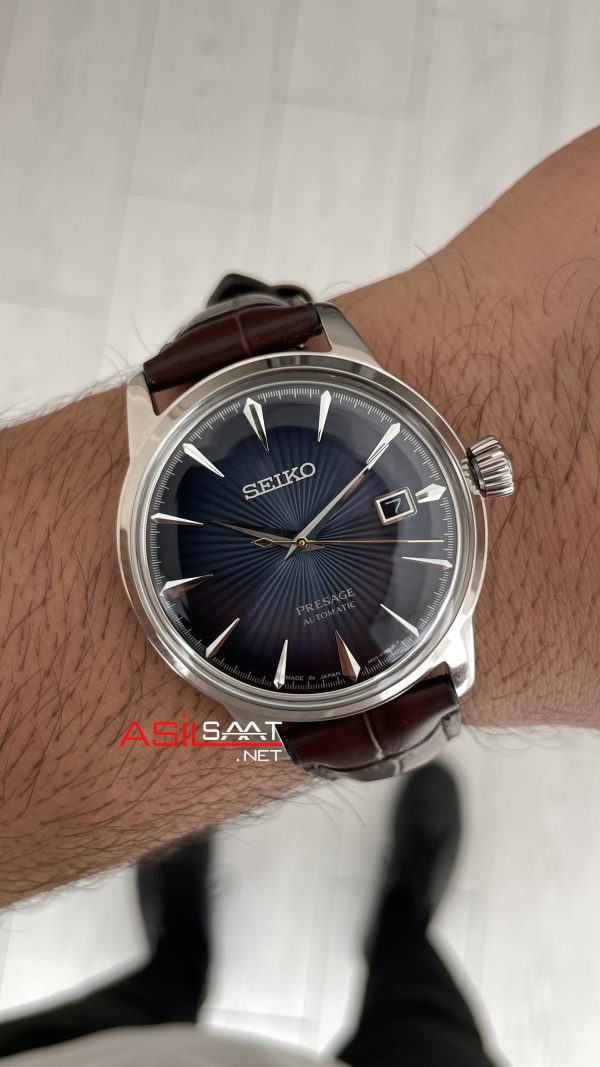Seiko Presage SRPK15J1 Cocktail Time Mavi Kadran