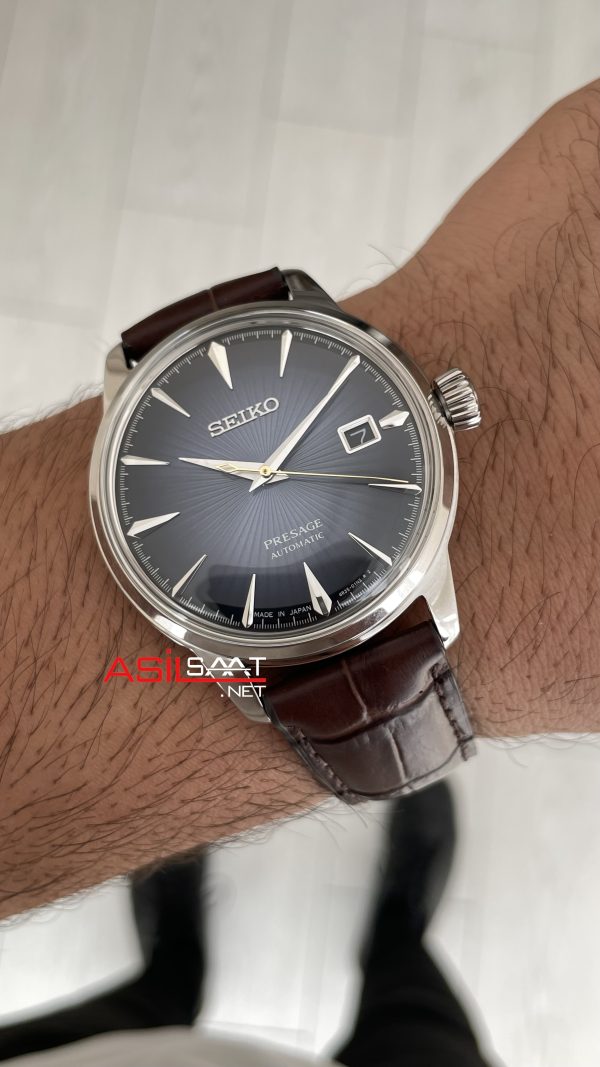 Seiko Presage SRPK15J1 Cocktail Time Mavi Kadran