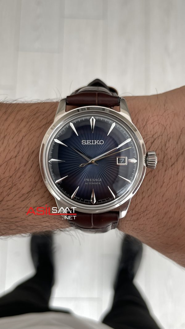 Seiko Presage SRPK15J1 Cocktail Time Mavi Kadran