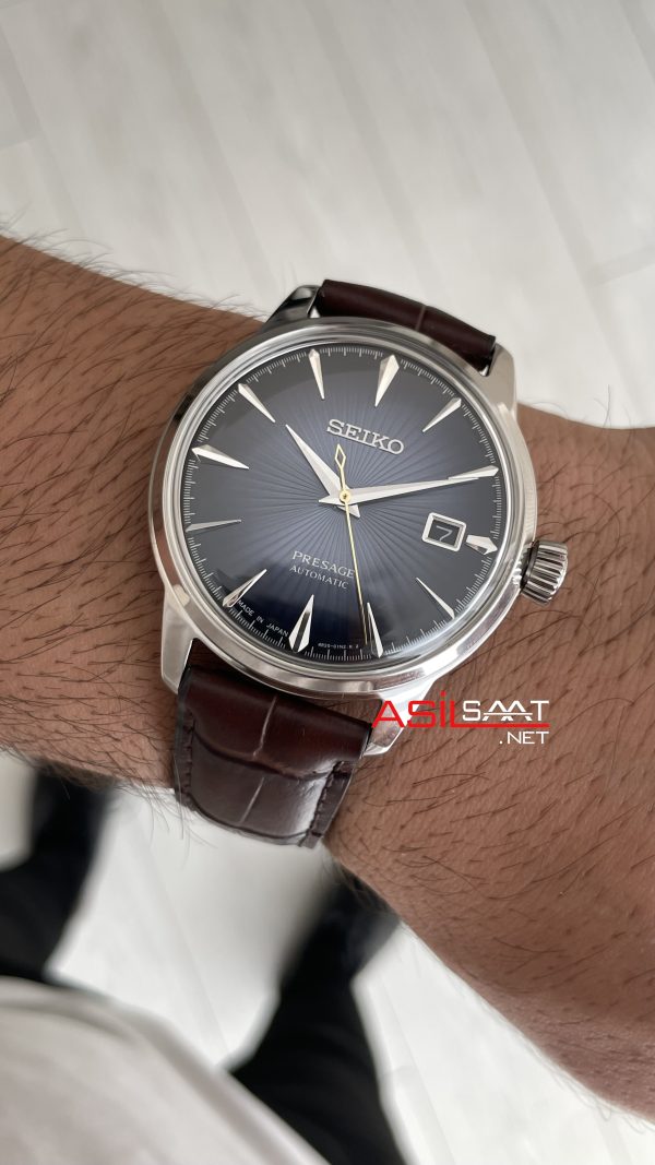 Seiko Presage SRPK15J1 Cocktail Time Mavi Kadran