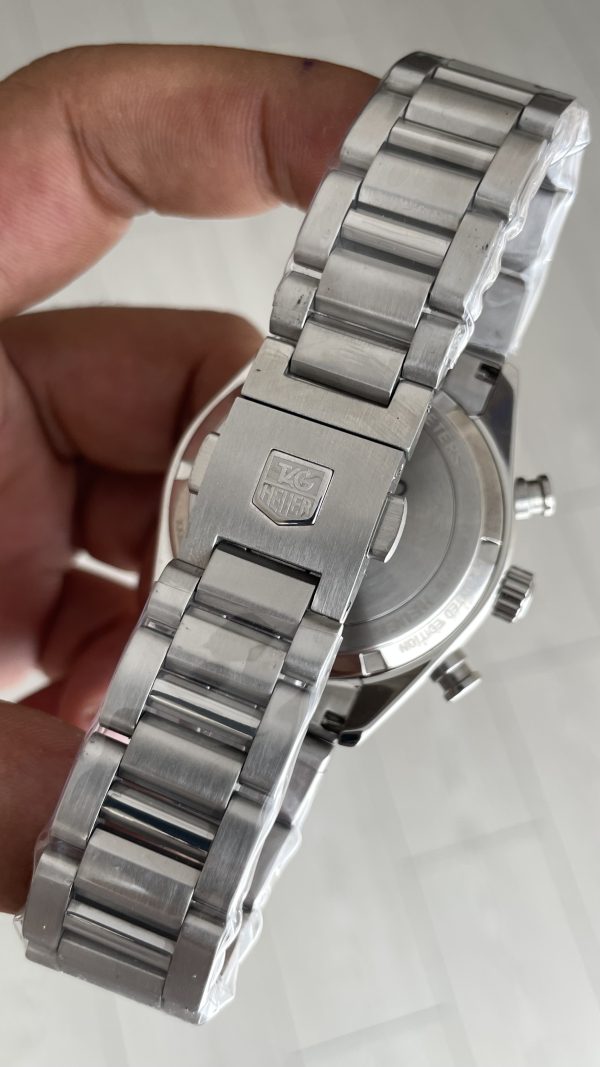 TAG Heuer Carrera Calibre Heuer 02 Mavi Kadran 43mm Replika Saat TAG Heuer Carrera Calibre Heuer 02 Mavi Kadran 43mm Replika Saat