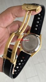 TAG Heuer Porsche Carrera Chronograph Gold Siyah Kadran 40mm Replika Saat