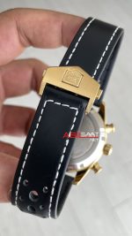 TAG Heuer Porsche Carrera Chronograph Gold Siyah Kadran 40mm Replika Saat