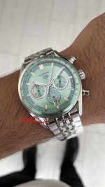 TAG Heuer Porsche Carrera Jubilee Su Yeşili Kadran 41mm Replika Saat