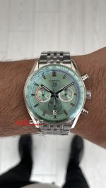 TAG Heuer Porsche Carrera Jubilee Su Yeşili Kadran 41mm Replika Saat
