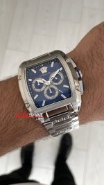 Versace Dominus VE6H00423 Mavi Kadran 42mm Erkek Kol Saati