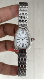 Bulgari Serpenti Seduttori Diamond Beyaz Kadran 103361 33mm Replika Saat