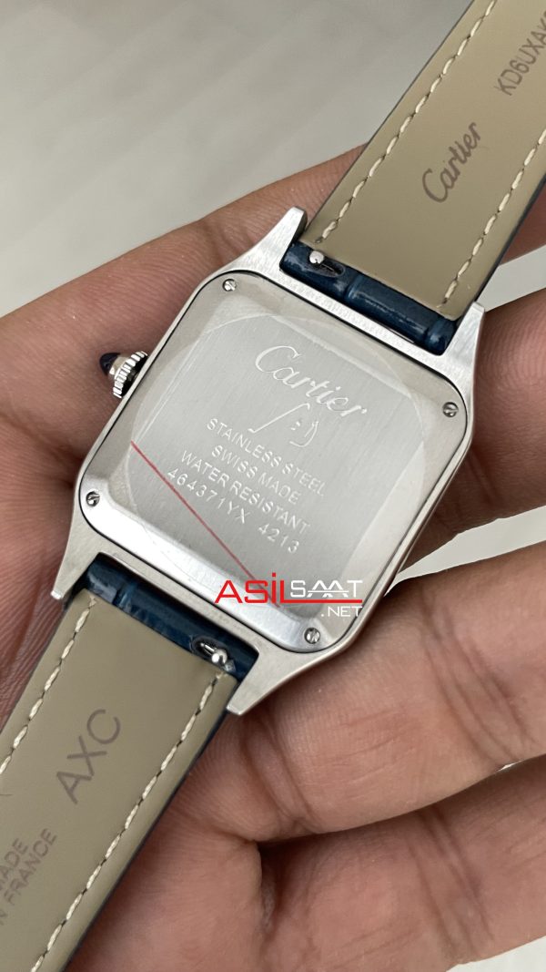 Cartier Dumont Santos Beyaz 27mm Two Tone Rosegold Kadın Kol Saati