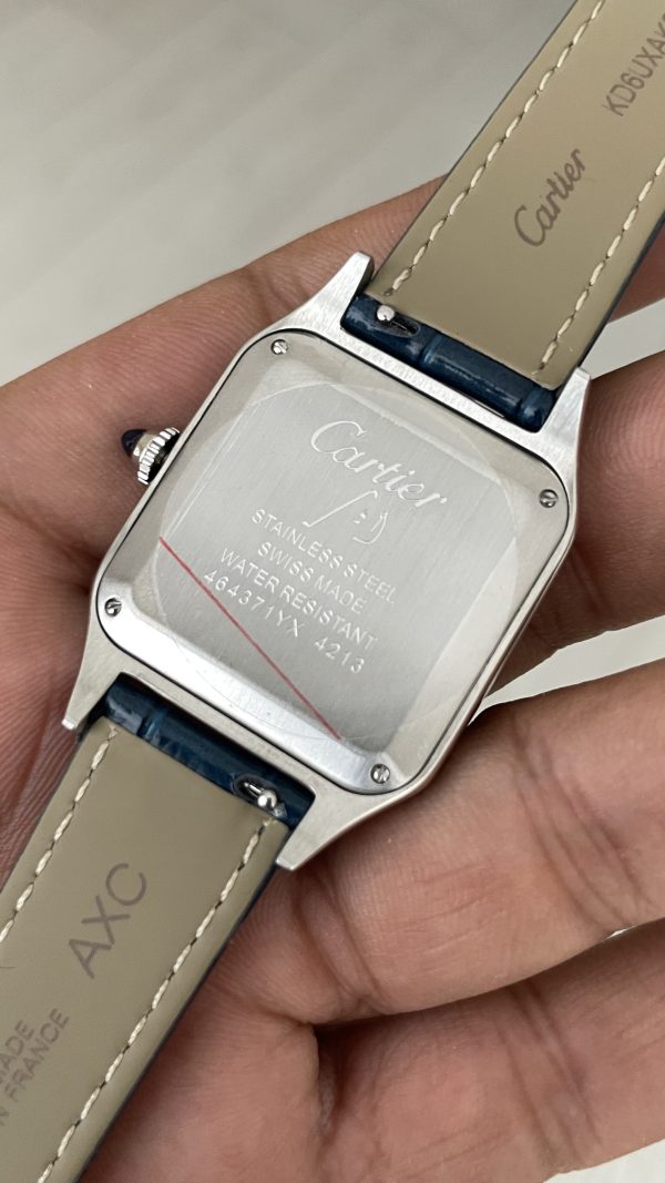 Cartier Dumont Santos Diamond Beyaz 27mm Two Tone Rosegold Kadın Kol Saati Cartier Dumont Santos Diamond Beyaz 27mm Two Tone Rosegold Kadın Kol Saati