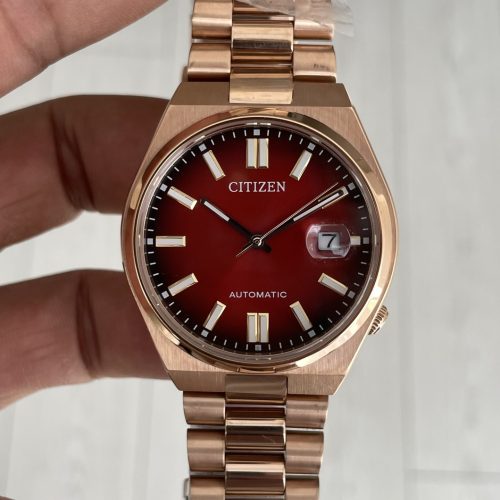 Citizen Tsuyosa Kırmızı Rosegold Replika Saat