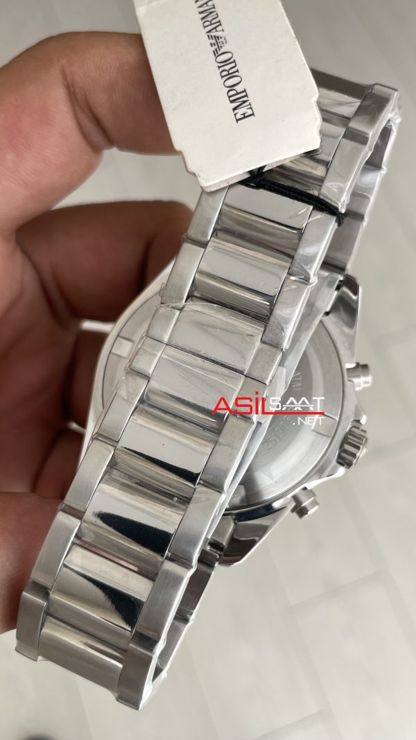 Emporio Armani AR6090 Tazio Large Chronograph Yeşil Kadran 43mm Erkek Kol Saati Emporio Armani AR6090 Tazio Large Chronograph Yeşil Kadran 43mm Erkek Kol Saati