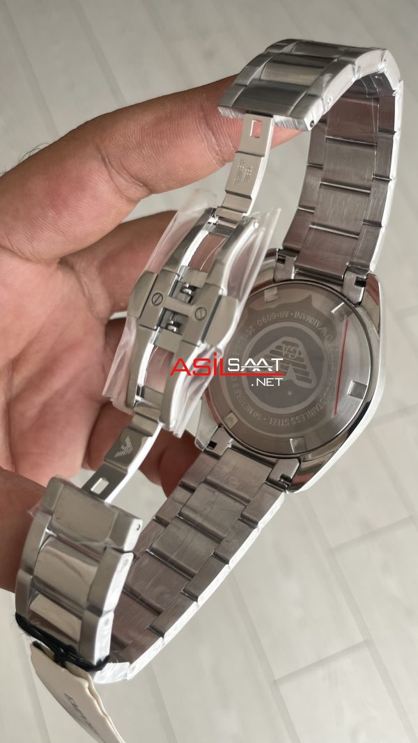 Emporio Armani AR6090 Tazio Large Chronograph Yeşil Kadran 43mm Erkek Kol Saati Emporio Armani AR6090 Tazio Large Chronograph Yeşil Kadran 43mm Erkek Kol Saati