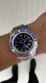 Grand Seiko GMT Sport Collection 44mm Mavi Kadran Replika Saat