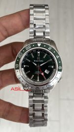 Grand Seiko GMT Sport Collection 44mm Yeşil Kadran Replika Saat