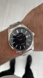 Grand Seiko Siyah Kadran 42mm Silver