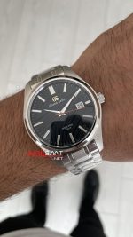 Grand Seiko Siyah Kadran 42mm Silver