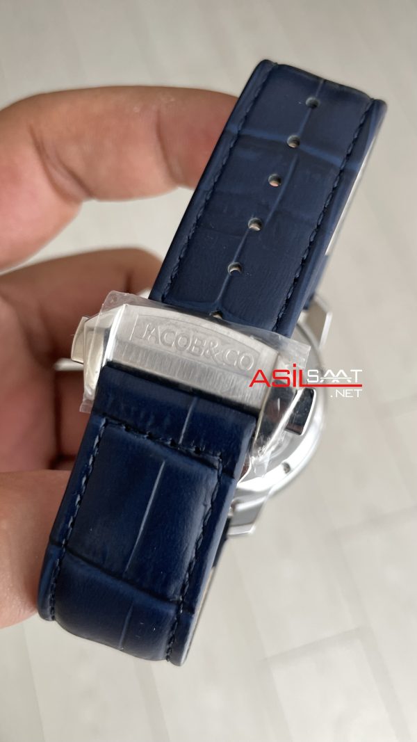 Jacob & Co. Casino Rulet Dimamond Mavi 44mm Silver Replika Saat Jacob & Co. Casino Rulet Dimamond Mavi 44mm Silver Replika Saat