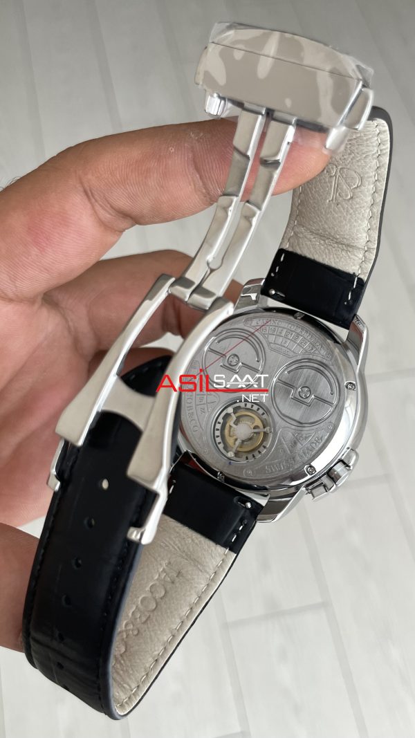 Jacob & Co. Casino Rulet Dimamond Siyah Kadran 44mm Silver Replika Saat Jacob & Co. Casino Rulet Dimamond Siyah Kadran 44mm Silver Replika Saat