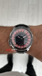 Jacob & Co. Casino Rulet Siyah Kadran 44mm Silver Replika Saat